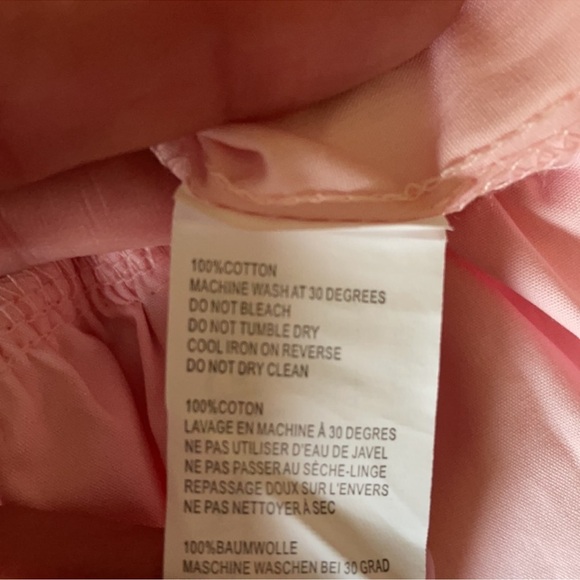 Nasty Gal Coquette Girl Barbie Millennial Blush Pink Smocked Waist Dress Size 4 - Picture 14 of 15